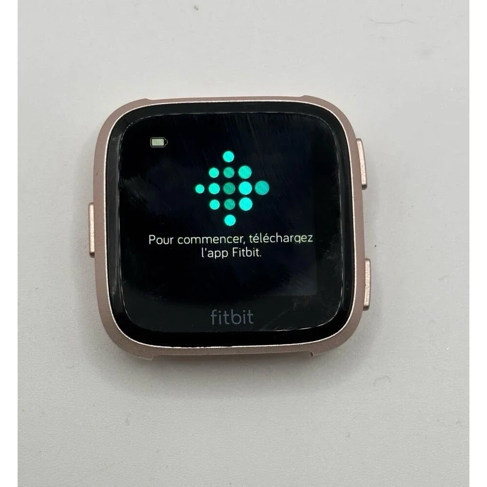 Fitbit Versa 4 Fitness Smartwatch - Peach/Rose Gold - Head Only